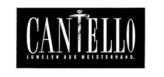 CANTELLO JUWELEN AUS MEISTERHAND. logo