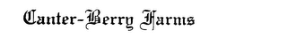 CANTER-BERRY FARMS logo