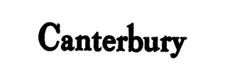 CANTERBURY logo