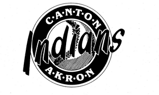 CANTON AKRON INDIANS logo