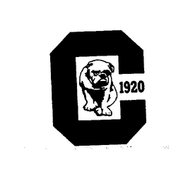 CANTON BULLDOGS 1920 logo