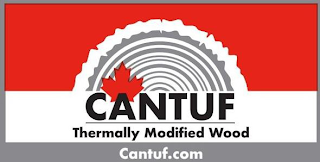 CANTUF THERMALLY MODIFIED WOOD CANTUF.COM logo