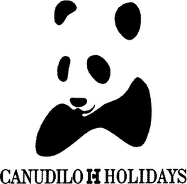 CANUDILO H HOLIDAYS logo
