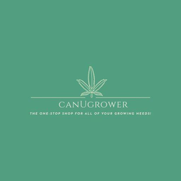 CANUGROWER THE ONE·STOP SHOP FOR ALL OF YOUR GROWING NEEDS! logo