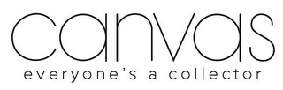CANVAS EVERYONE'S A COLLECTOR logo
