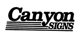 CANYON SIGNS logo