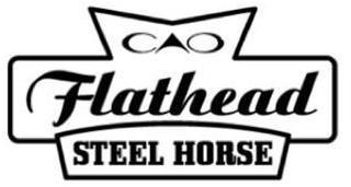 CAO FLATHEAD STEEL HORSE logo