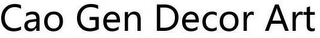 CAO GEN DECOR ART logo