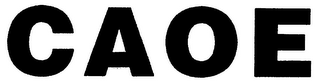 CAOE logo