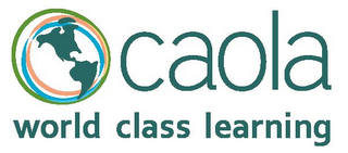 CAOLA WORLD CLASS LEARNING logo