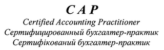 CAP CERTIFIED ACCOUNTING PRACTITIONER logo