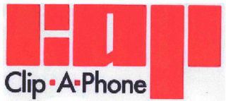 CAP CLIP-A-PHONE logo