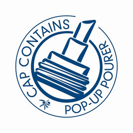 CAP CONTAINS POP-UP POURER logo