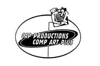 CAP PRODUCTIONS COMP ART PLUS logo