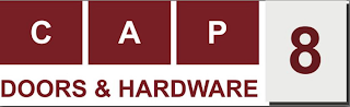 CAP8 DOORS & HARDWARE logo