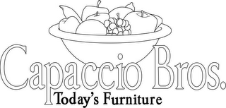 CAPACCIO BROS. TODAY'S FURNITURE logo