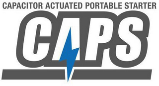 CAPACITOR ACTUATED PORTABLE STARTER CAPS logo
