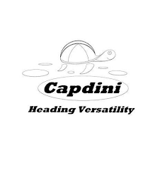 CAPDINI HEADING VERSATILITY logo