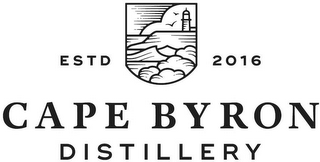 CAPE BYRON DISTILLERY ESTD 2016 logo