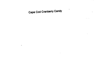 CAPE COD CRANBERRY CANDY logo