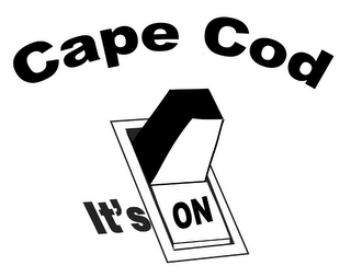 CAPE COD IT'S ON logo