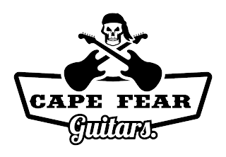 CAPE FEAR GUITARS. logo