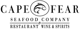 CAPE FEAR SEAFOOD COMPANY RESTAURANT WINE & SPIRITS logo