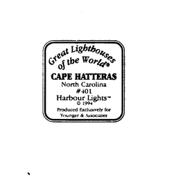 CAPE HATTERAS GREAT LIGHTHOUSES OF THE WORLD logo