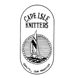 CAPE ISLE KNITTERS QUALITY... OUR TRADITION logo