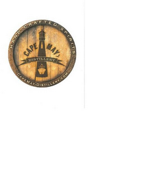 CAPE MAY DISTILLERY HAND-CRAFTED SPIRITS CAPEMAY-DISTILLERY.COM logo