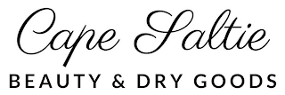 CAPE SALTIE BEAUTY & DRY GOODS logo