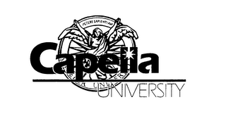 CAPELLA UNIVERSITY PETERE SAPIENTIAM logo