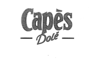 CAPES DOLE logo