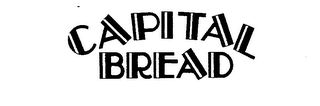 CAPITAL BREAD THE LOAF WITH THE BAKED-IN TASTE logo