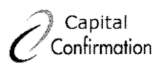 CAPITAL CONFIRMATION logo