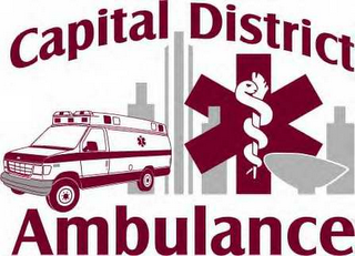 CAPITAL DISTRICT AMBULANCE logo