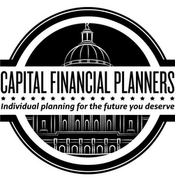 CAPITAL FINANCIAL PLANNERS INDIVIDUAL PLANNING FOR THE FUTURE YOU DESERVE logo
