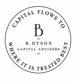 CAPITAL FLOWS TO B. DYSON CAPITAL ADVISORS WHERE IT IS TREATED BEST logo
