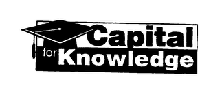 CAPITAL FOR KNOWLEDGE logo
