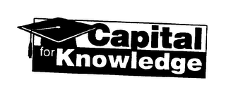CAPITAL FOR KNOWLEDGE logo