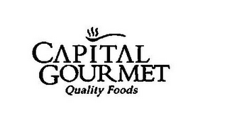 CAPITAL GOURMET QUALITY FOODS logo