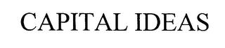 CAPITAL IDEAS logo