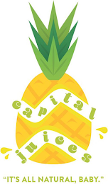 CAPITAL JUICES logo