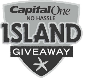 CAPITAL ONE NO HASSLE ISLAND GIVEAWAY logo