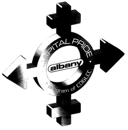 CAPITAL PRIDE ALBANY A PROGRAM OF CDGLCC logo