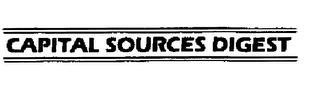 CAPITAL SOURCES DIGEST logo