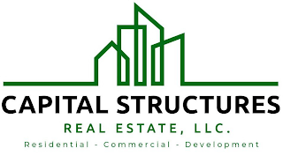 CAPITAL STRUCTURES REAL ESTATE LLC RESIDENTIAL COMMERCIAL DEVELOPMENT logo