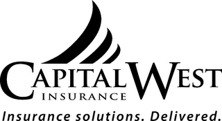 CAPITAL WEST INSURANCE INSURANCE SOLUTIONS. DELIVERED. logo