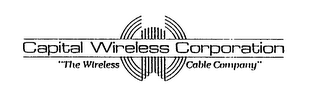CAPITAL WIRELESS CORPORATION "THE WIRELESS CABLE COMPANY" logo