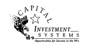 CAPITOL INVESTMENT SYSTEMS OPPORTUNITIES FOR A SUCCESS IN THE 90'S logo